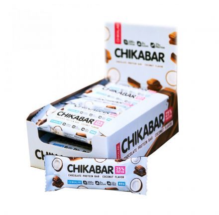 Батончик &quot;Кокос&quot; Chikabar (60 г)